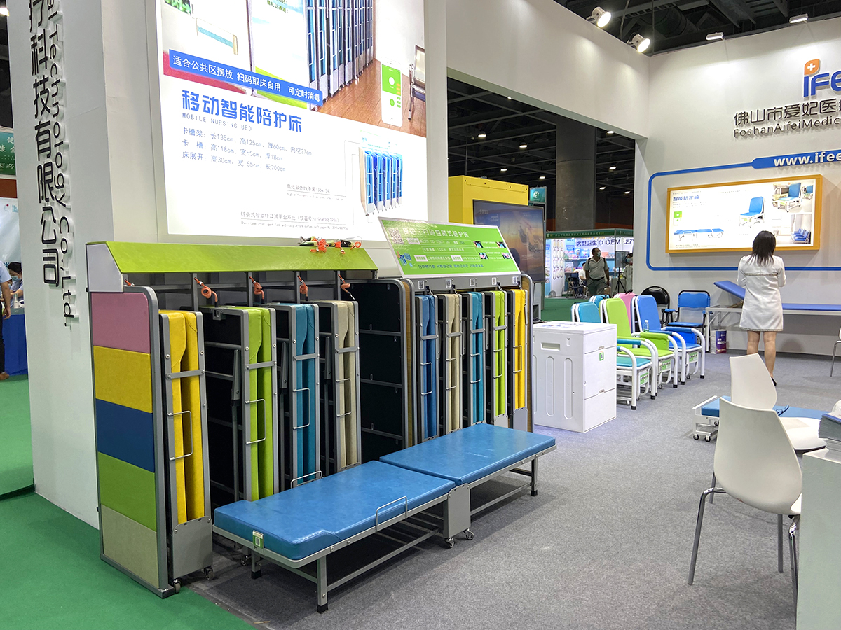 智慧醫院陪護床解決方案！廣州愛陪共享陪護床免費投放，合作共贏